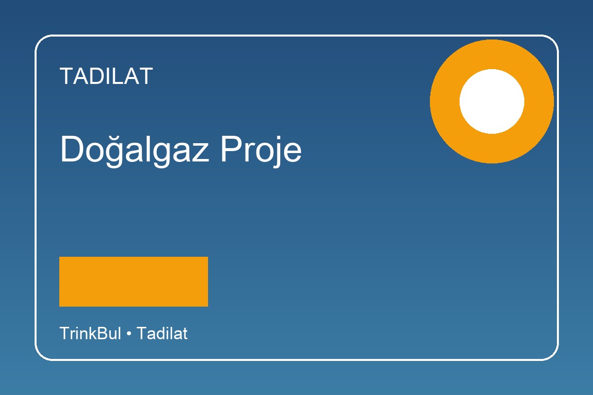 Doğalgaz Proje
