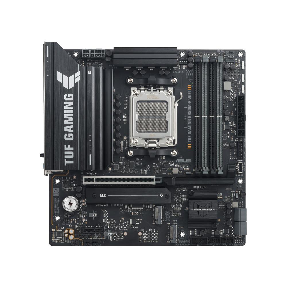 ASUS TUF GAMING B850M-E WIFI AMD B850 Soket AM5 DDR5 8000MHz(OC) M.2 Anakart