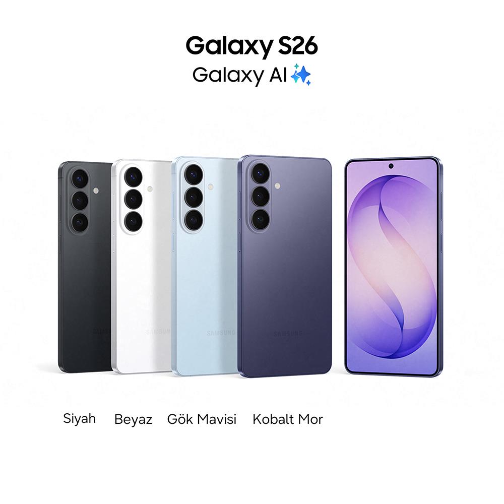 Samsung Galaxy S26 5G 12/256 Gb Akıllı Telefon Kobalt Mor